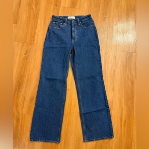 Abercrombie & Fitch Blue Straight Leg Jeans